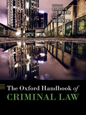 cover image of The Oxford Handbook of Criminal Law
